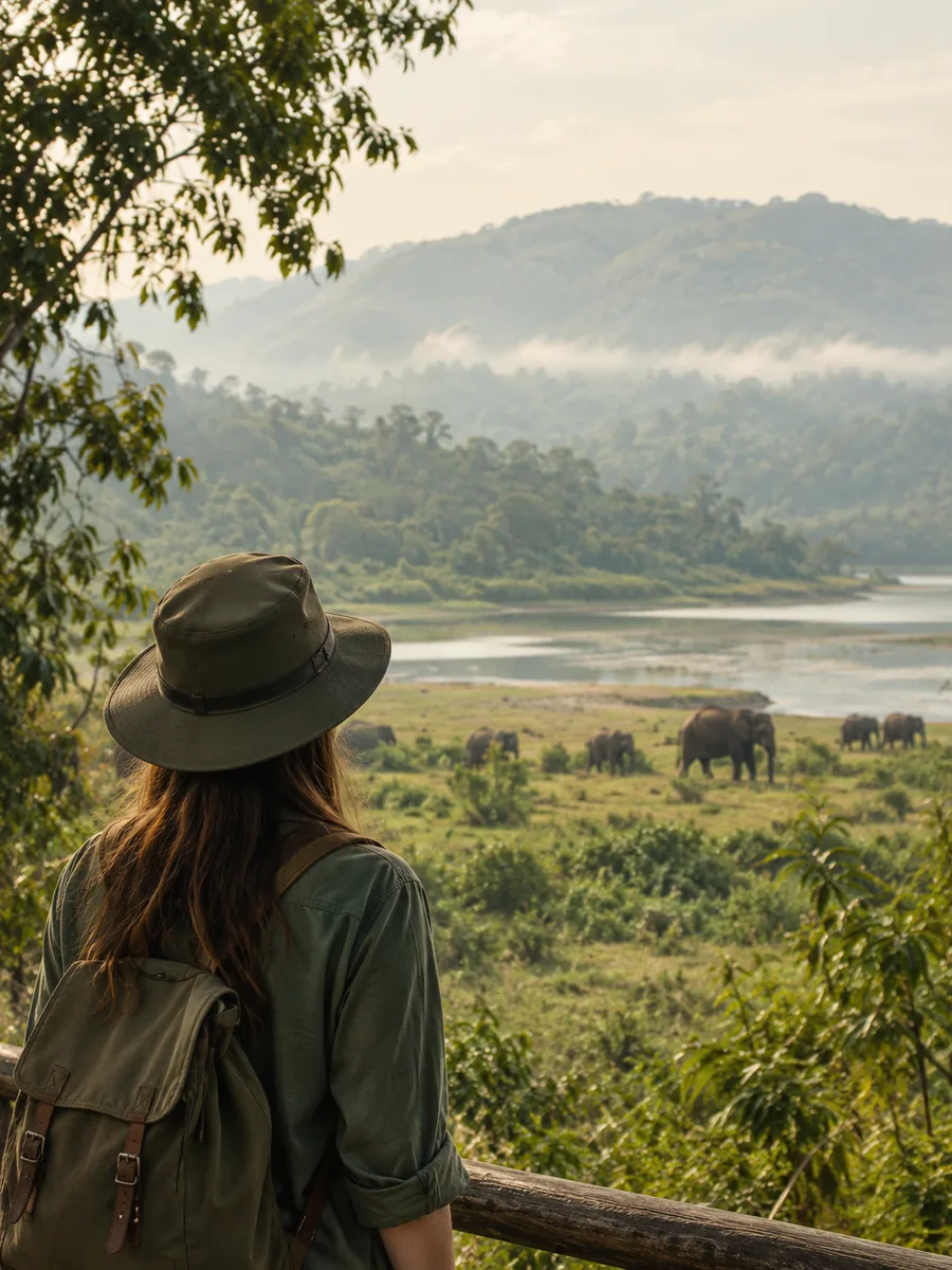 Ausblick im Bandipur-Nationalpark